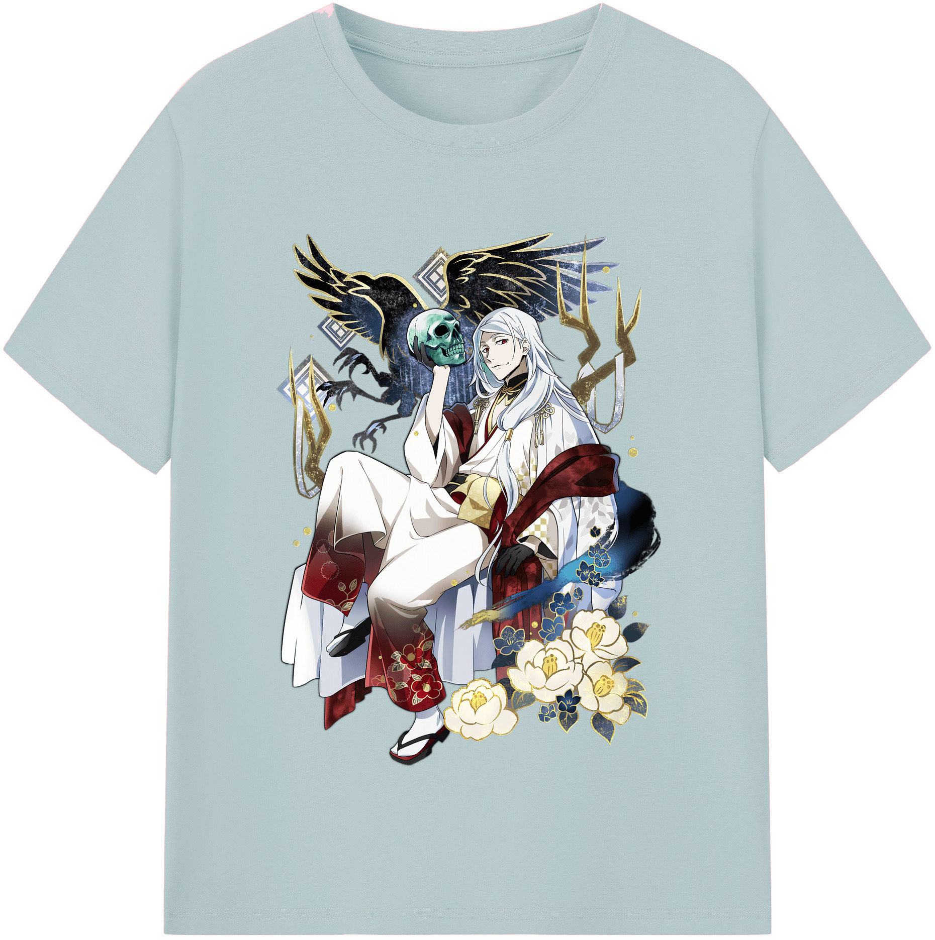 （画像用） 文豪ストレイドッグス Bungo Stray Dogs 綿100％半袖Tシャツ（フロントプリント）